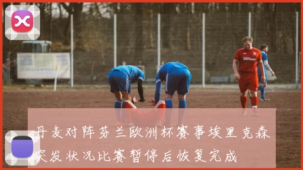 丹麦对阵芬兰欧洲杯赛事埃里克森突发状况比赛暂停后恢复完成