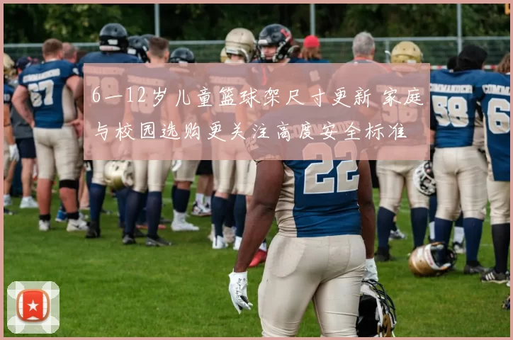 6一12岁儿童篮球架尺寸更新 家庭与校园选购更关注高度安全标准