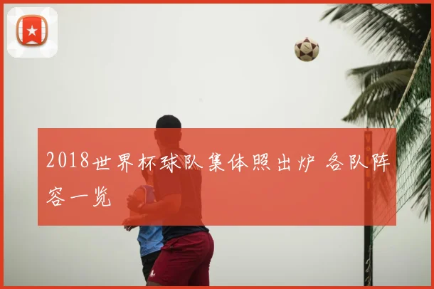 2018世界杯球队集体照出炉 各队阵容一览